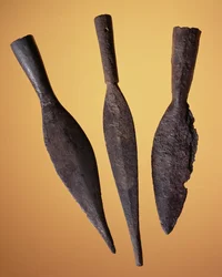 Punte di giavellotto, dal sito romano di Newstead, Melrose, 80-100 d.C.